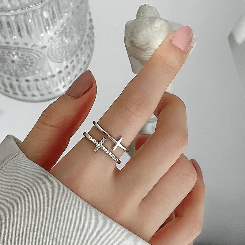 Double-Layer Cross Ring