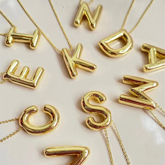 Balloon Letter Necklace