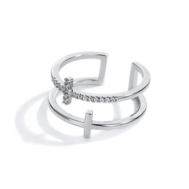 Double-Layer Cross Ring